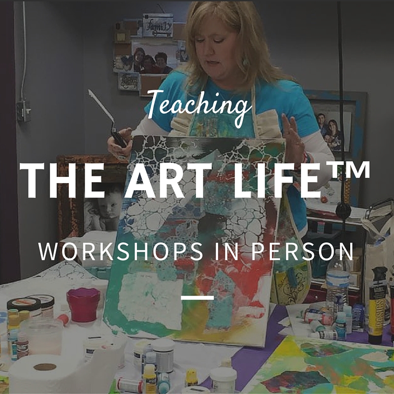 Cheryl Boglioli Teaching Art Workshops