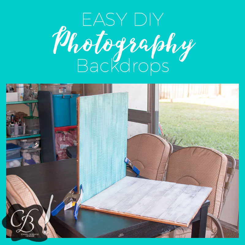 Cheryl Boglioli Easy DIY photography backdrops