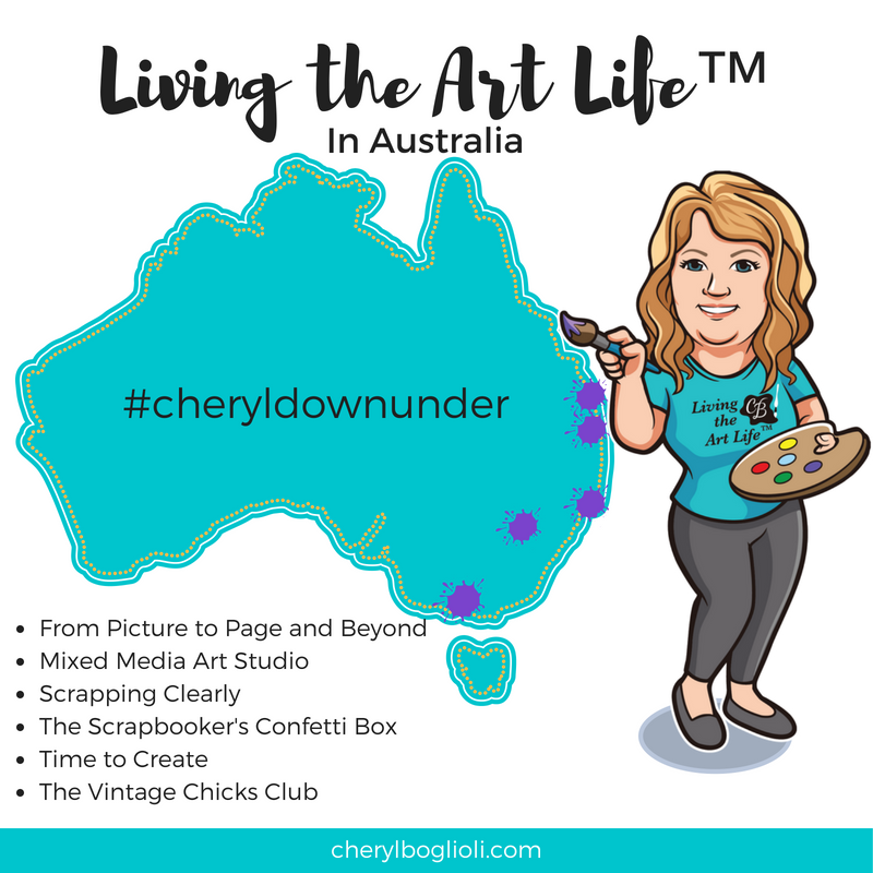 Cheryl Down Under - Workshops on Australia